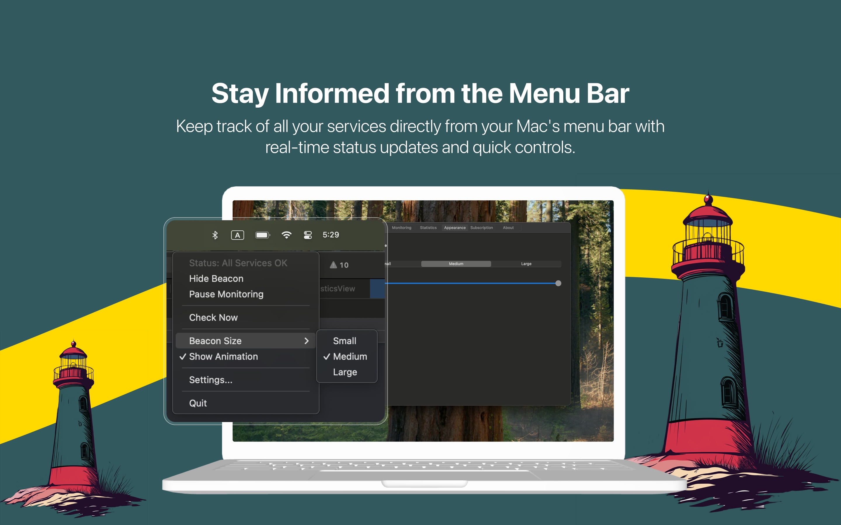 Menu Bar Integration